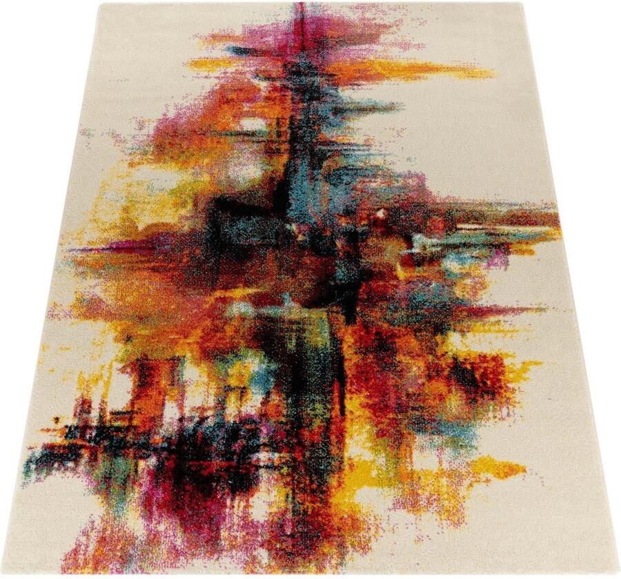 Retro Pattern Rug – Vintage Design – Eco-Friendly – Trendy Used Look – Unique Style