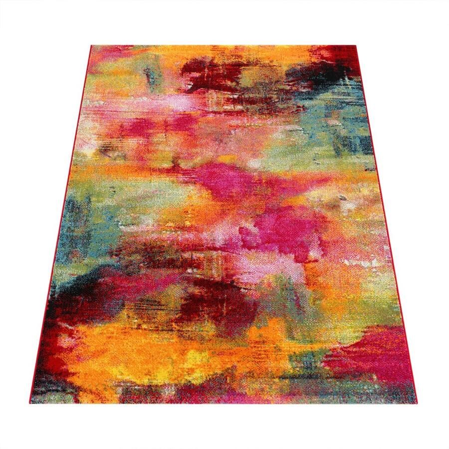 Retro Pattern Rug – Vintage Style – Eco-Friendly – Modern Used Look – Historical Inspired
