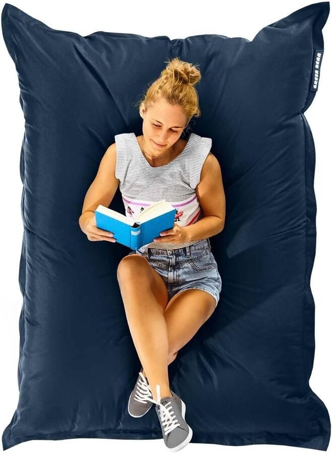 Reuze XXL Zitzak voor Binnen en Buiten 140x180 cm Loungekussen met 380 Liter EPS-vulling Weerbestendig en Ergonomisch