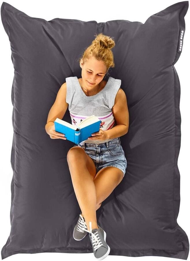 Reuze Zitzak 140x180 cm XXL Loungekussen voor Kinderen en Volwassenen Weerbestendig Vloerkussen voor Buiten