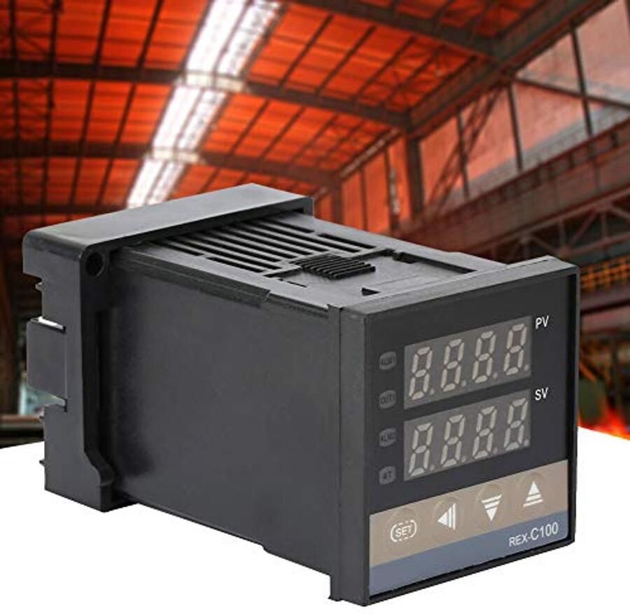 REX-C100 Temperatuurregelaar REX-C100FK02-M * AN PID digitale temperatuurregelaar relaisuitgang thermostaat AC 250 V temperatuurregelschakelaar industriële besturingen
