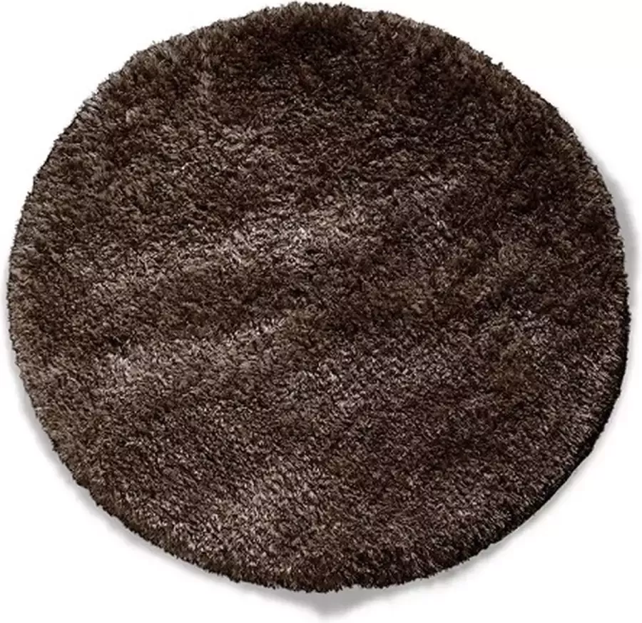 Rivièra Maison Vloerkleed Cecil Zwart van XA3 materiaal met Ø200 cm