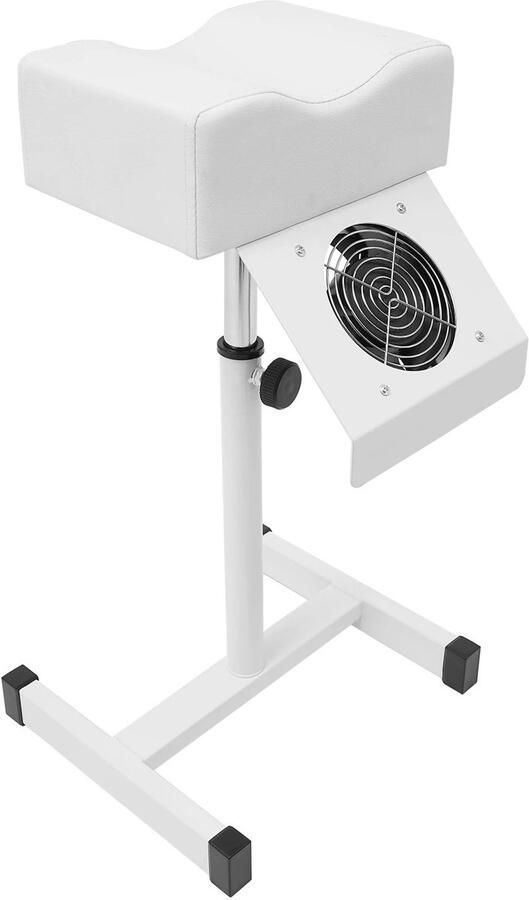 RM Store Pedicure Kruk Voetsteun Nagelbank Met Reinigingsventilator Schoonheidssalon Wit 31 x 28 x 45 cm