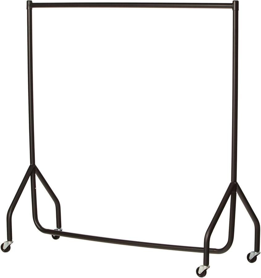 Robuuste kledingstandaard 1 2 m veelzijdig gebruik zwart