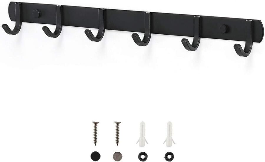 Roestvrij Stalen Kledinghaken Multifunctionele Wandhaken voor Badkamer Keuken en Slaapkamer 4 5 6 Haken
