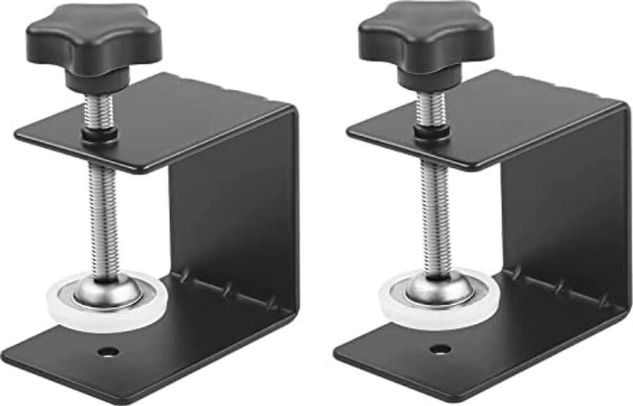 Roestvrijstalen C-klem voor Tafelmontage en Bevestiging 2 Stuks