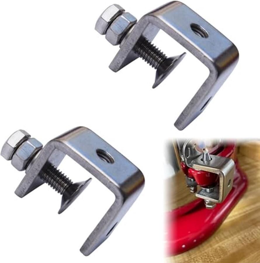 Roestvrijstalen C-klemmen en Schroefklemmen voor Heavy Duty Toepassingen