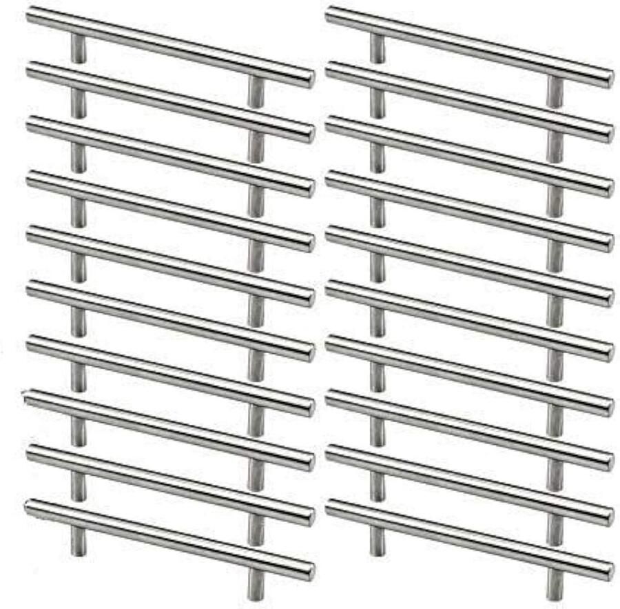 Roestvrijstalen deurklinken set van 20 afstanden