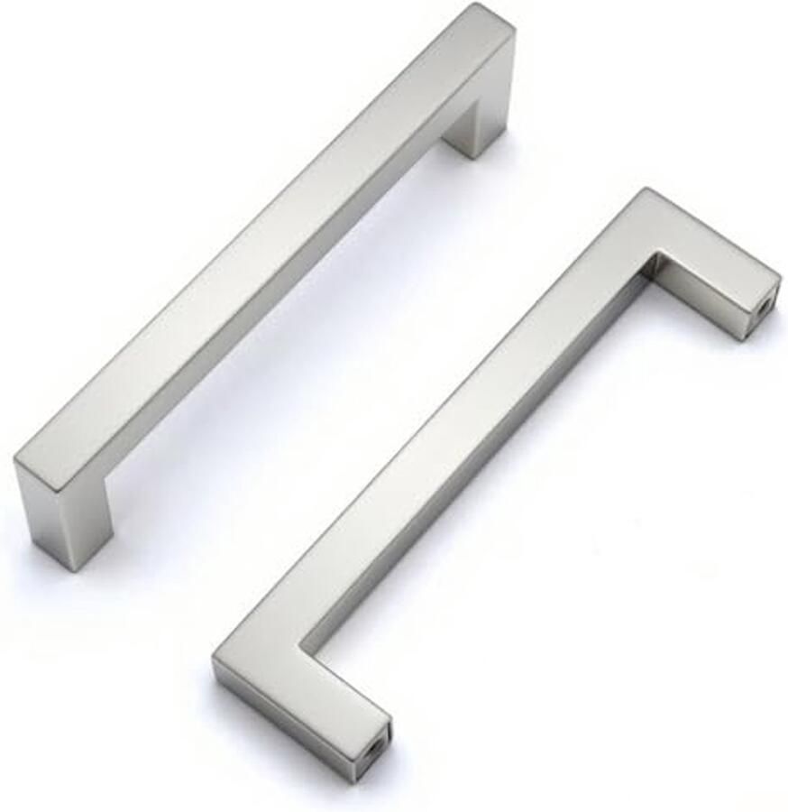 Roestvrijstalen kastgrepen voor ladekasten en meubels 128 mm gatenafstand