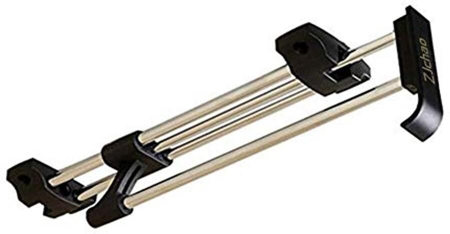 Roestvrijstalen kledingrail voor garderobe Heavy duty uittrekbaar kledingrek (40 cm)