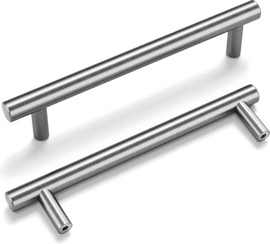 Roestvrijstalen Meubelgrepen Set van 10 128 mm Keukenkast Grepen