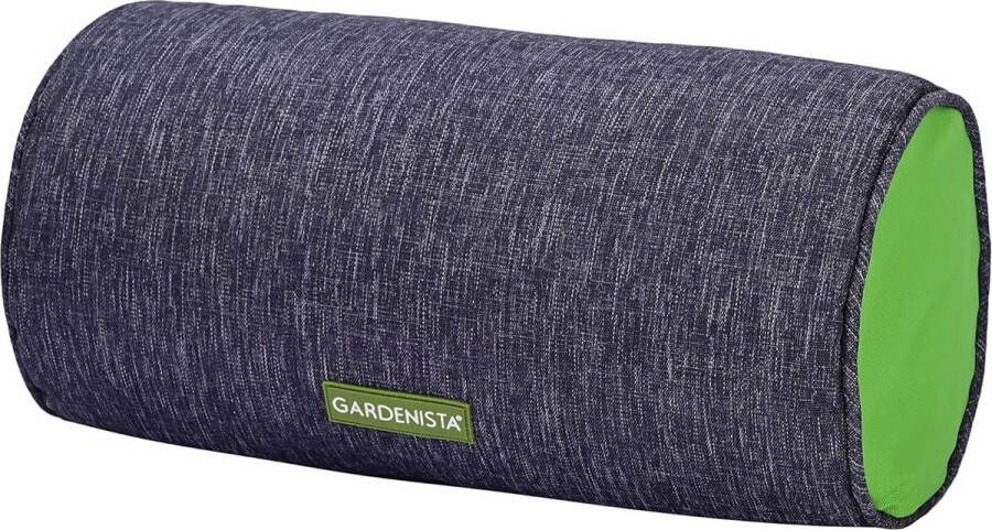 Rond bolster buitenkussen water- en weerbestendig 50 x 20 cm kussen UV-beschermd duurzaam materiaal comfortabel en duurzaam perfect voor bank terras en tuin (groen)
