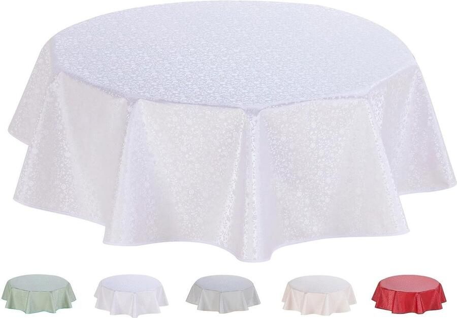 Rond PVC-tafelkleed Waterdicht en Afveegbaar 140 cm