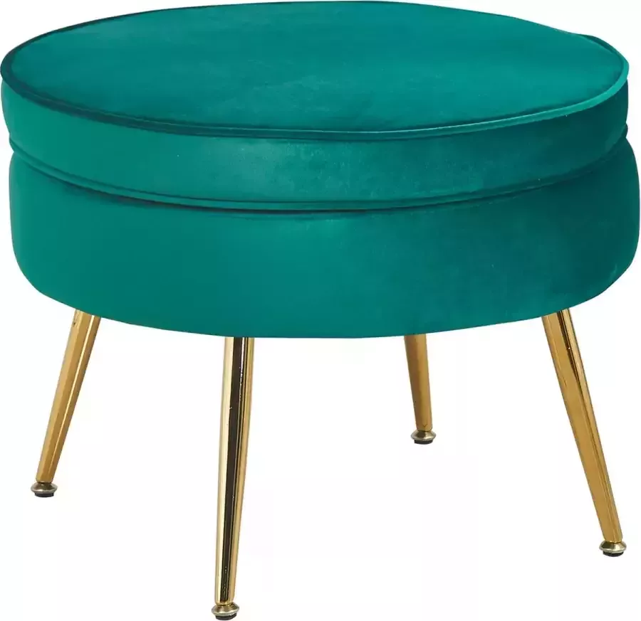 SalesFever Hocker Calm Gestoffeerde kruk met charme
