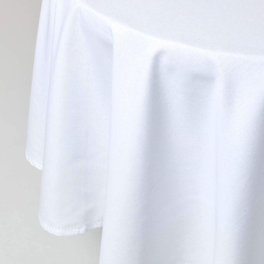 Rond Tafelkleed 100% Katoen 178 cm Handgeweven