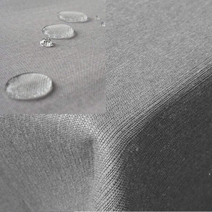 Rond tafelkleed buiten Ø180 cm Afwasbaar Lichtgrijs