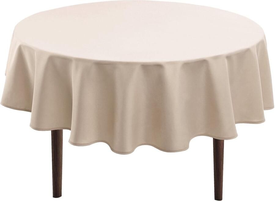 Rond Tafelkleed Vuilafstotend 1 stuk Polyester maten