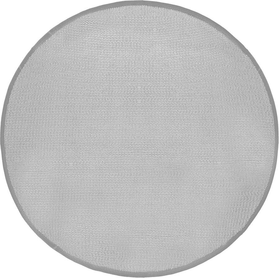 Rond tuintafelkleed weerbestendig en antislip 160 cm grijs