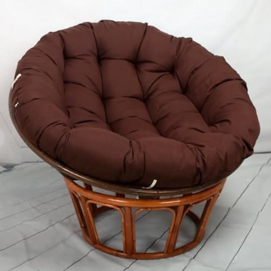 Rond Zitkussen voor Tuinstoel Comfortabel en Zacht 90 x 90 cm