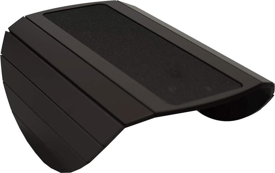 Ronde bank arm lade tafel met EVA base gewogen zijden past over vierkante stoel armen