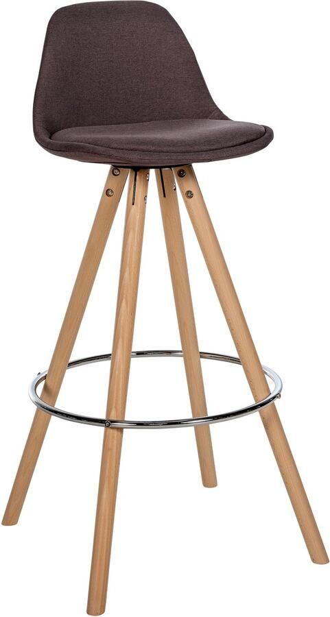 Ronde Barkruk Kruk Optimaal Zitcomfort Stoffen Bekleding Duurzaam en Onderhoudsvriendelijk