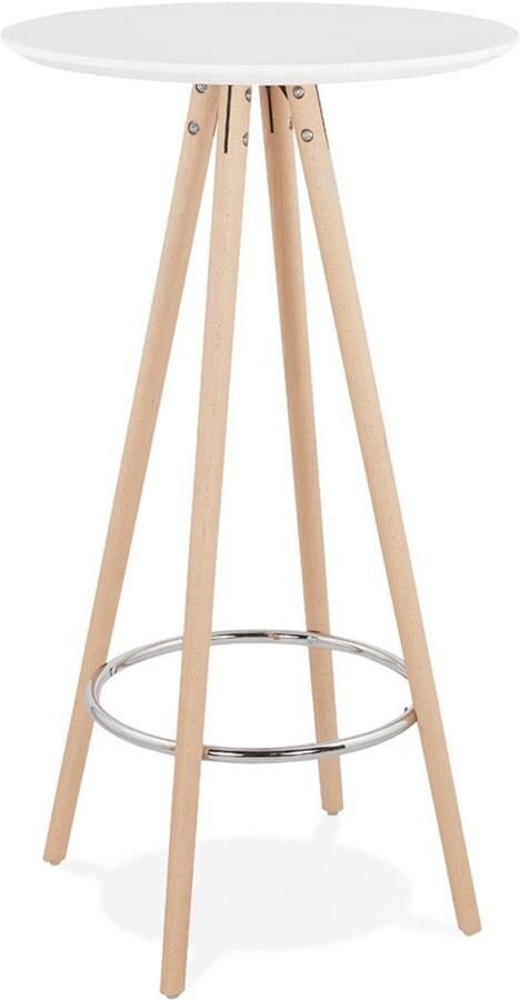 Ronde Bartafel Bistrotafel Scandinavisch Design Praktisch voor Kleine Ruimtes