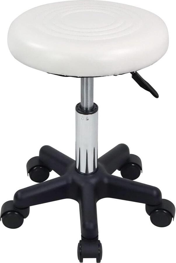 Draaibare Kruk Rolling stool Rocking chair Work stool with adjustable backrest Swivel Stool