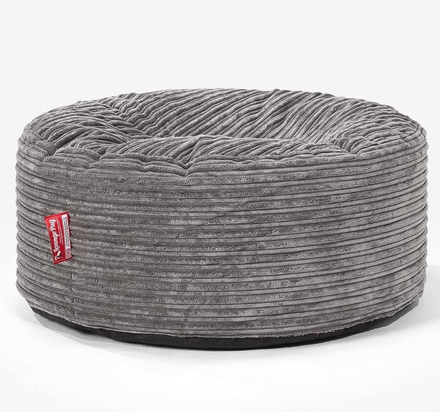 Ronde Pouf Zitzak van Corduroy – Lichtgewicht Duurzaam en Kindveilig