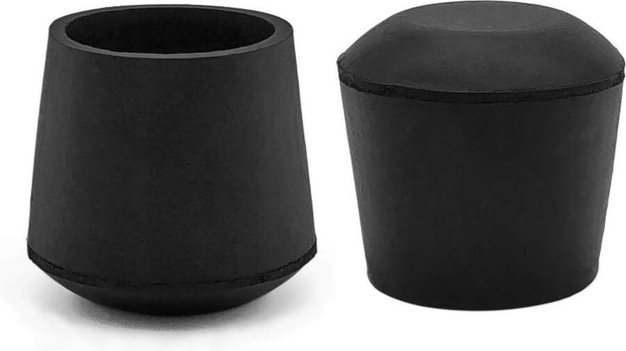 Ronde Stoelbeen Caps Antislip Rubberen Meubelvoetjes Tafelpoten Beschermhoezen Vloerbeschermers Set van 16 stuks 28 mm (1-1 8 inch)