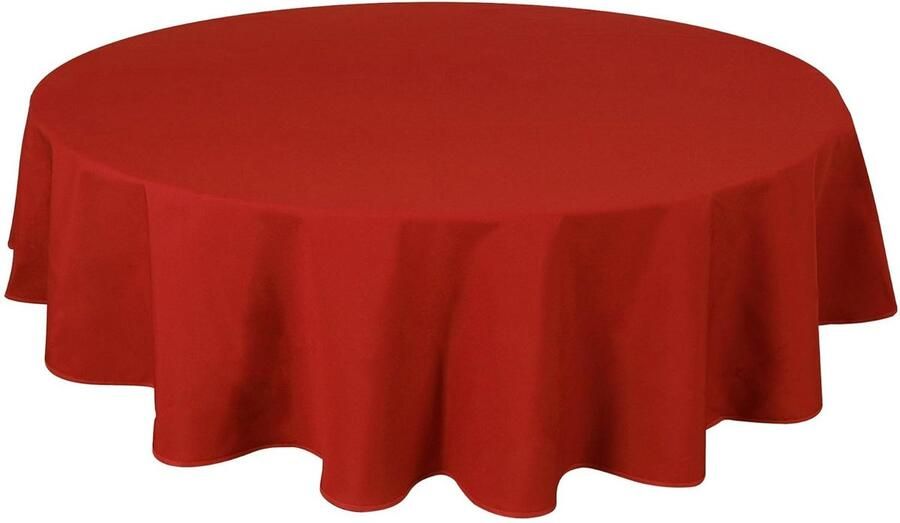 Ronde tafelkleed 180 cm onderhoudsvriendelijk polyester