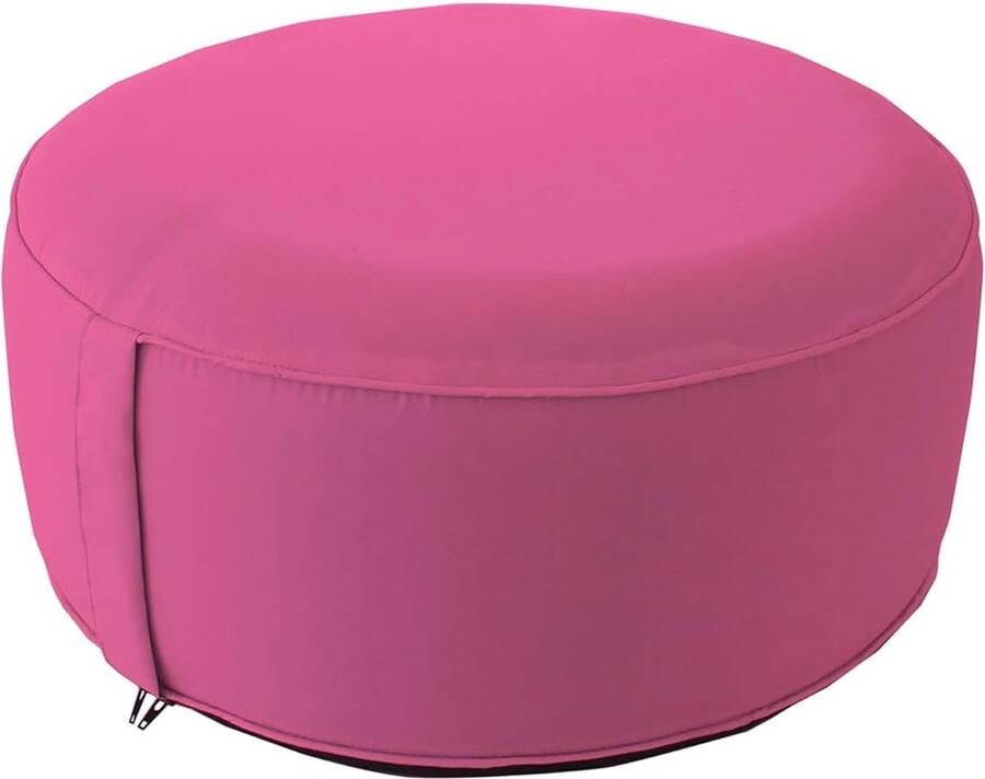 Ronde Zitzak voor Buiten Opblaasbaar Fuchsia 55 x 55 cm