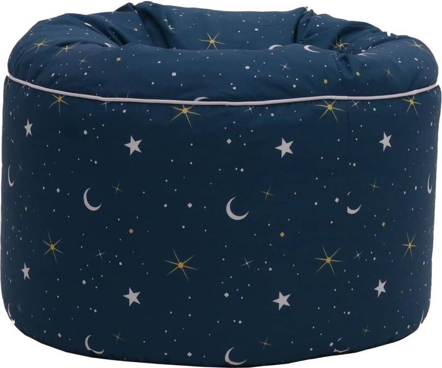 Ronde zitzak voor kinderen met vulling zitzak kinderkamer zachte zitting speelkamer ergonomisch gevormd vloerkussen duurzaam meubel voor kleine kinderen kinderzitzak