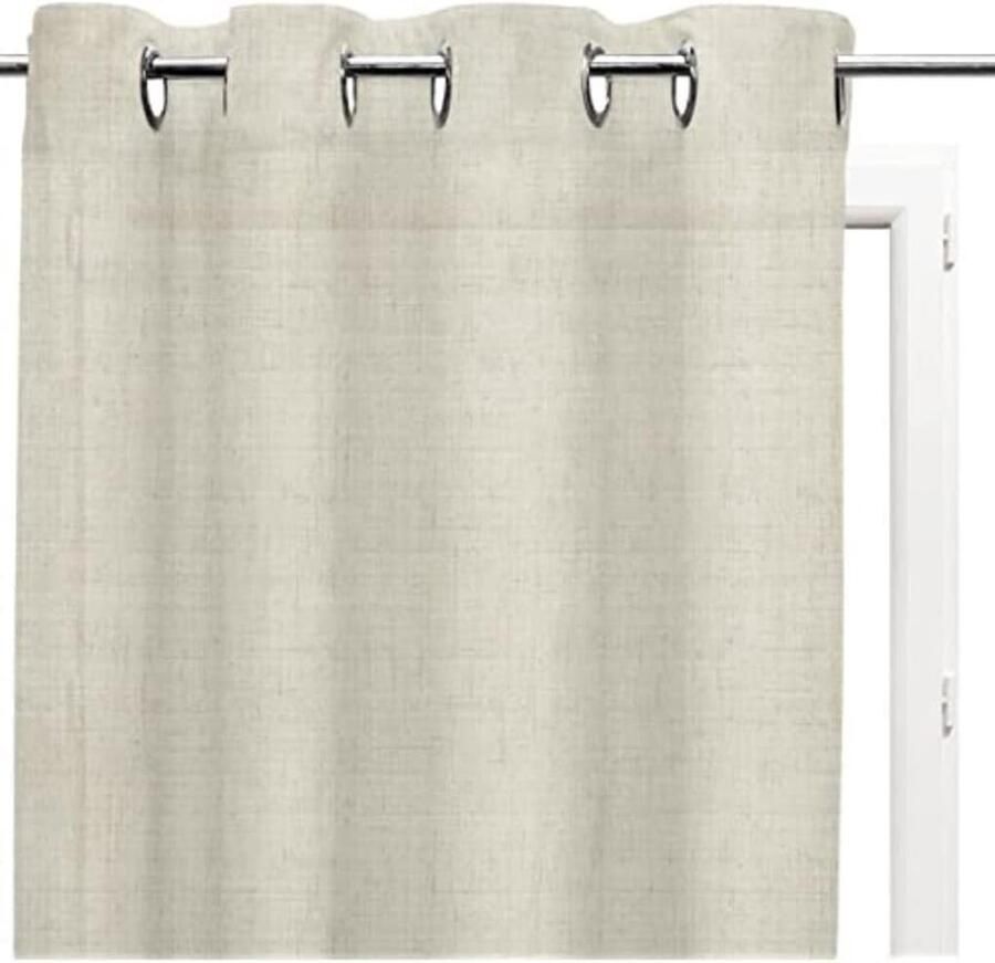 Room Divider Opaque Curtains Blackout Curtain with Eyelets Divider for Living Room Bedroom Office Sliding Curtains Privacy Protection Pack of 1