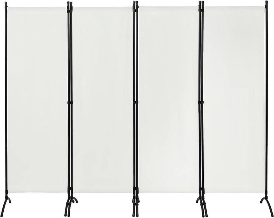 Rootz Living Rootz Room Divider Screen Privacyscherm Kamerscheiding Slijtvast Flexibel 224cm x 181cm