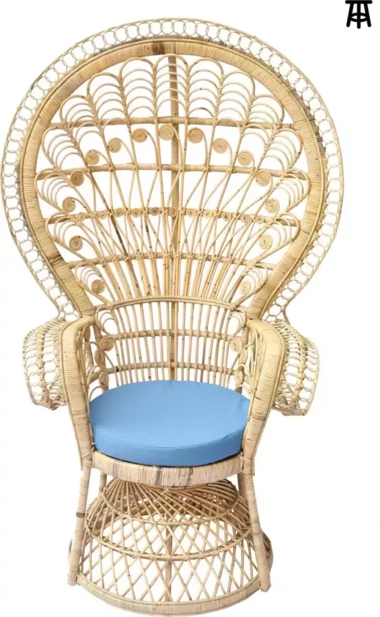 Rotan Pauw stoel Pauwenstoel Peacock chair