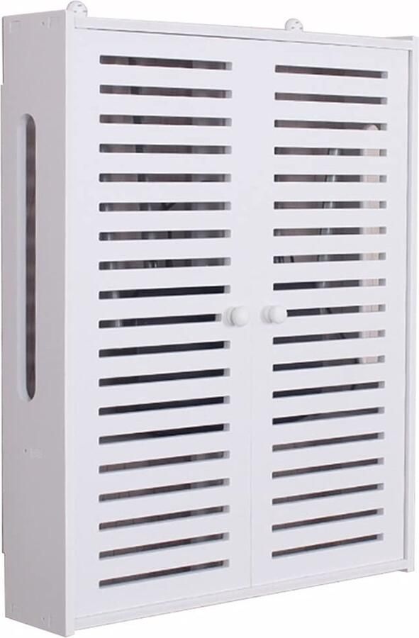 Router-opbergdoos ruimtebesparend en multifunctioneel 1 stuk hoogwaardig materiaal