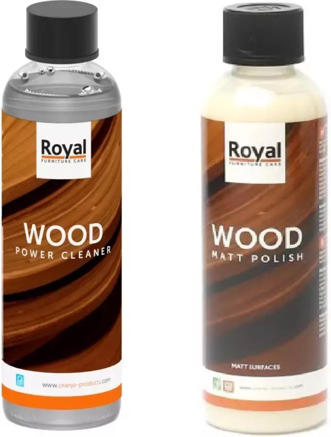 Royal Furniture Care Meubelonderhoud Power Cleaner Mat polish 500 ml