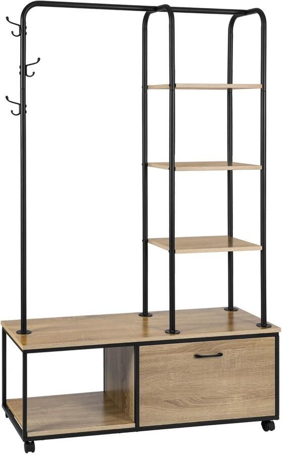 RoyaLuxe Kledingkast Kledingkasten Slaapkamer Kledingkast Slaapkamer Kleding Kast Garderobekast Garderoberek Kast Opbergkast Opberg Kast Kapstok Kapstokken Organizer Schoenenrek Schoenen rek Organizer Schoenen