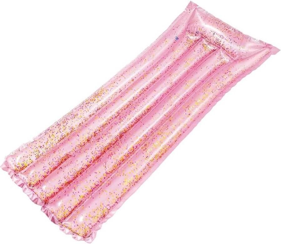 Roze Glitter Mat 170cm x 54cm x 15cm Hoge Kwaliteit Comfortabel waterhangmat