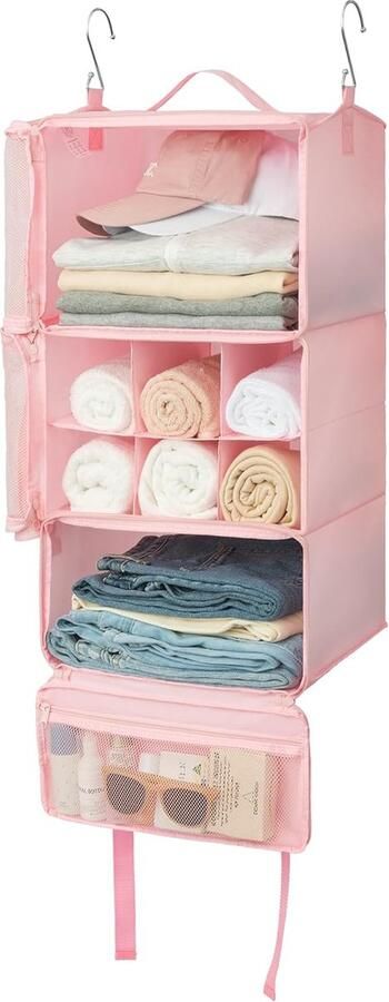 Roze klein hangrek organizer