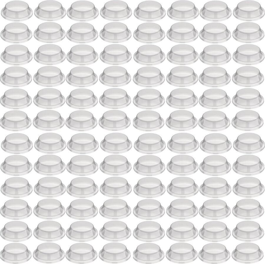 Transparante zelfklevende siliconen voeten- beschermbuffer 12 mm 264x buffers schokdempers meubels
