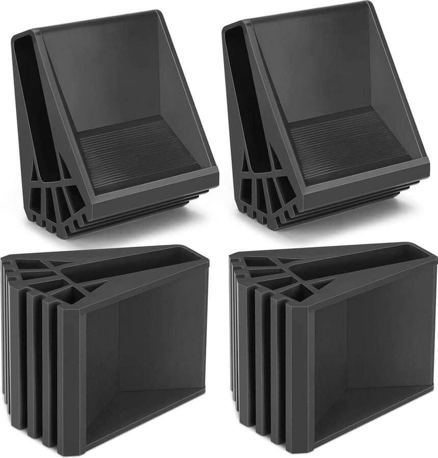 Rubberen ladder voetkussen 4 stuks antislip voetbedekking opvouwbare ladder accessoires veiligheidsbumpers