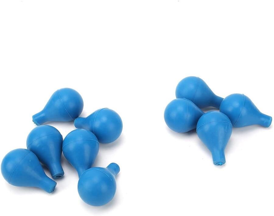 Rubberen zuigbal voor laboratorium Niet-giftig verbetert grip snel opblaasbaar Smaakloos absorbeert vloeistoffen