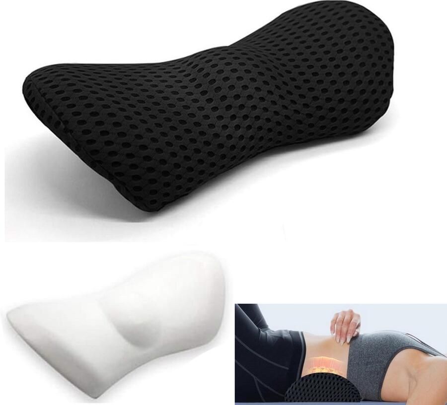 Rugkussen Ergonomisch Traagschuim Lendenkussen Lendensteunkussen Supporting Foam Rugkussen Onderrug Rugkussen Stoel Rugsteun Ergonomisch Rugkussen Voor Auto En Bureaustoel