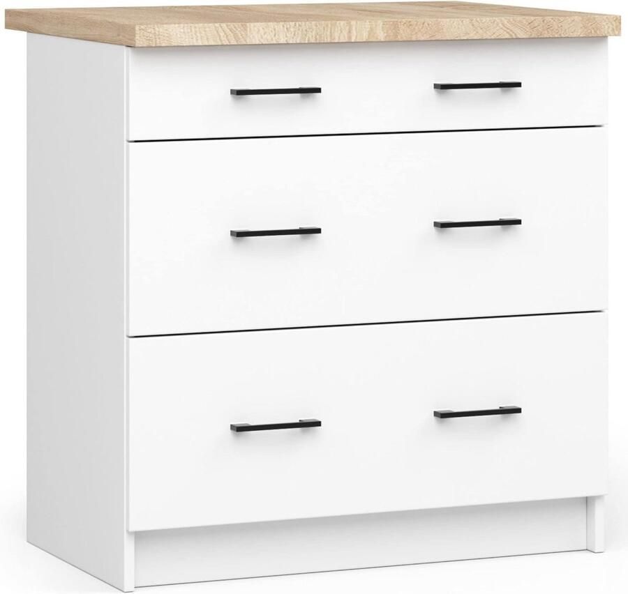 Ruime en Robuuste Olijve Keukenkasten voor Kleine Keuken of Kitchenette