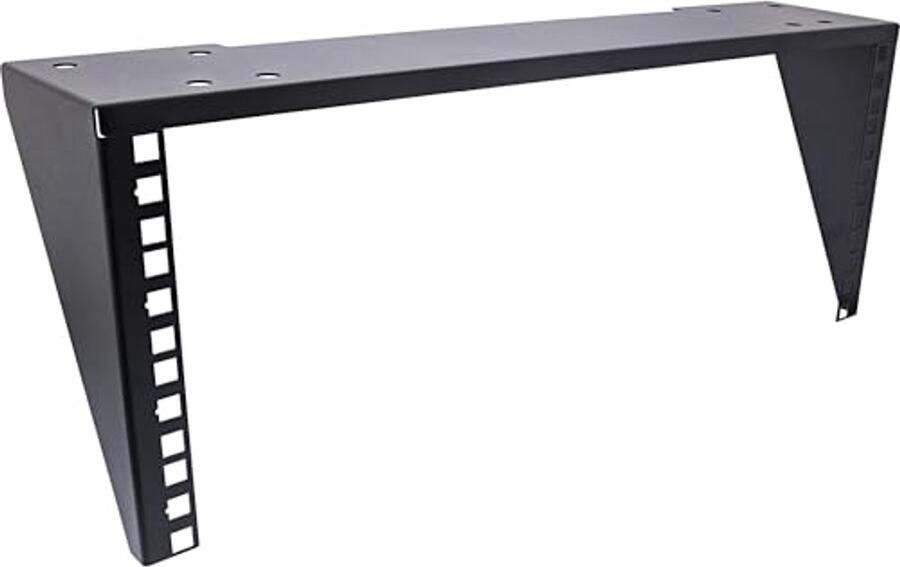 Ruimtebesparend 19 Rack voor Onderkastmontage 4U Zwart