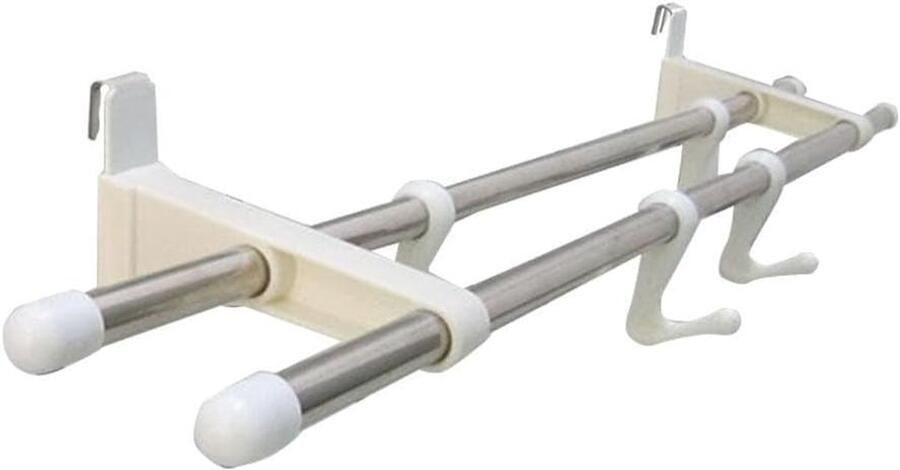 Ruimtebesparend Radiator Droogrek met Haken voor Kleding en Handdoeken