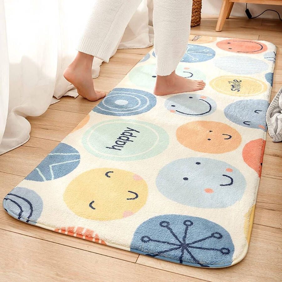 Runner-tapijt rechthoekige loper modern kindertapijt wasbaar voor babykamer peuterkamer woonkamer slaapkamer kindertapijten pluizige kinderbeschermingsmatten kindermat 40 x 120 cm