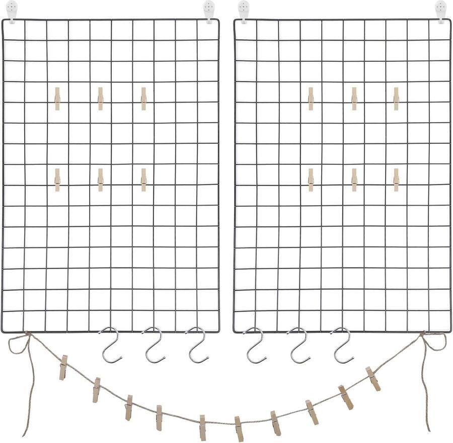 Rustieke wand gemonteerde vierkante drijvende planken voordeelset van 7-3 vierkante planken en 4 rechthoekige rustieke planken schroeven en ankers inbegrepen rustieke wand dÃ©cor (rustiek wit)