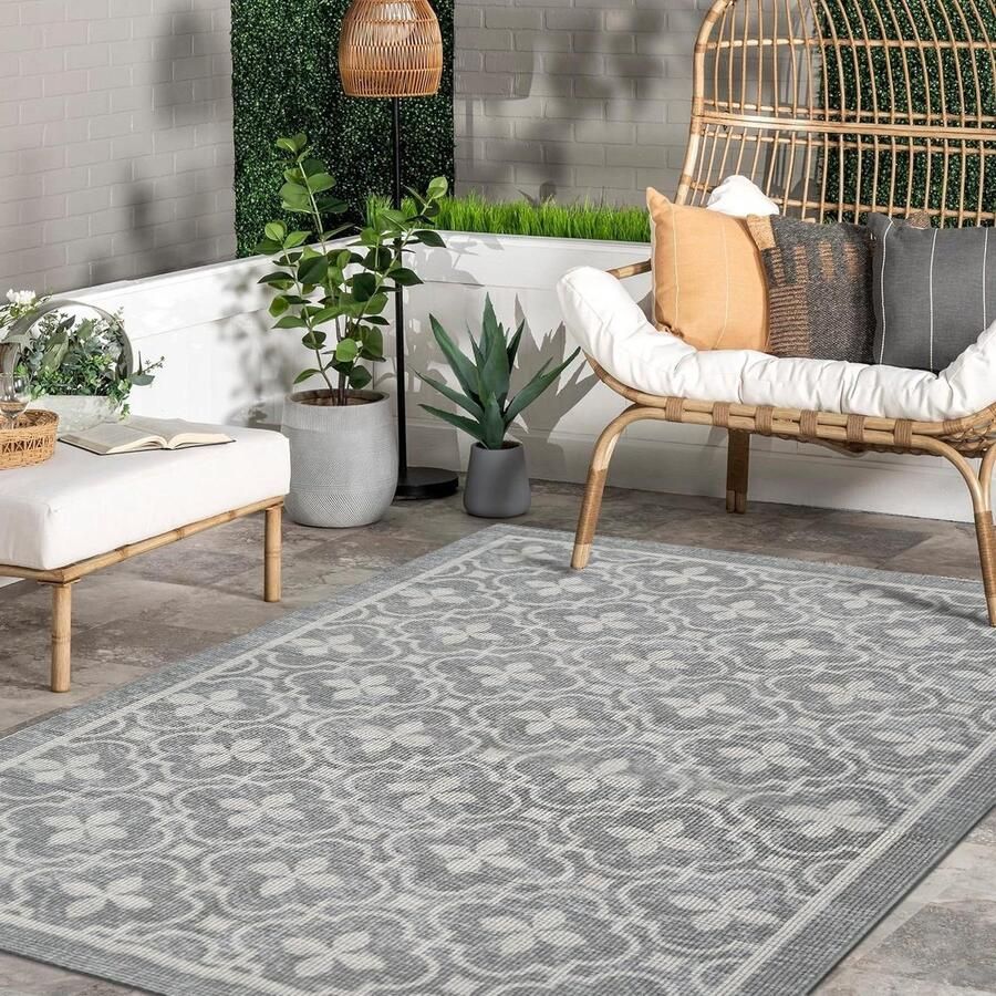 RV MURTS buitentapijt voor terrassen groot tuintapijt antislip terrastapijt rubberen matten duurzaam vloerkleed voor binnen en buiten camper keuken 120 x 180 cm Tuintapijt